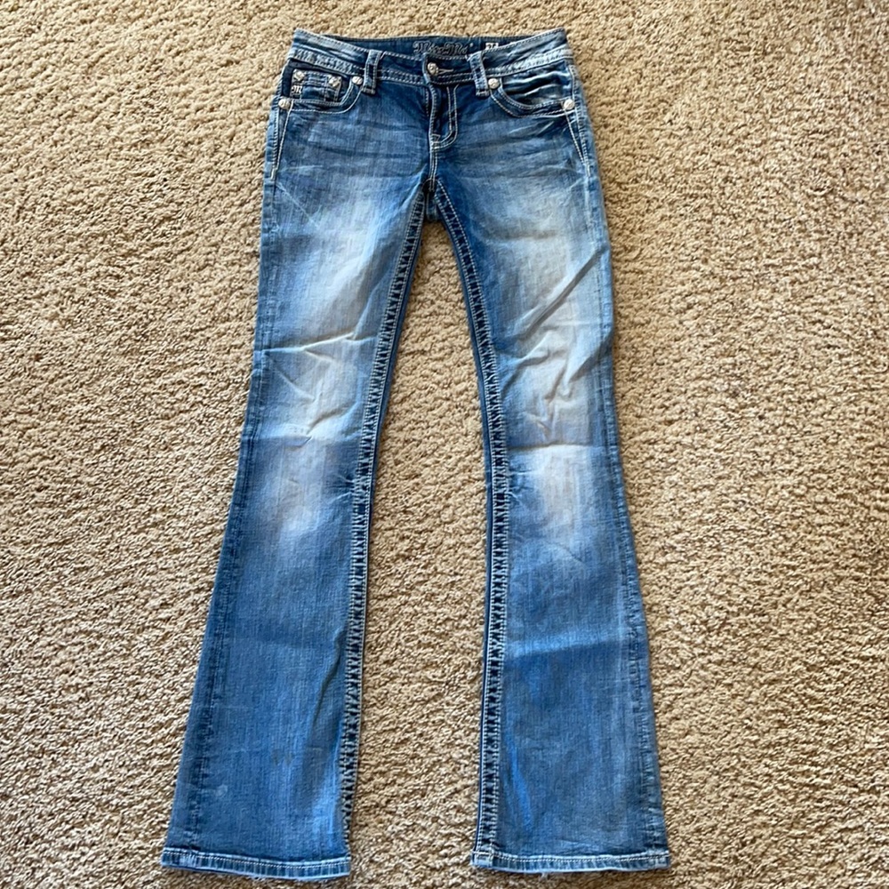 Miss Me jeans size 25 inseam 33/34 in